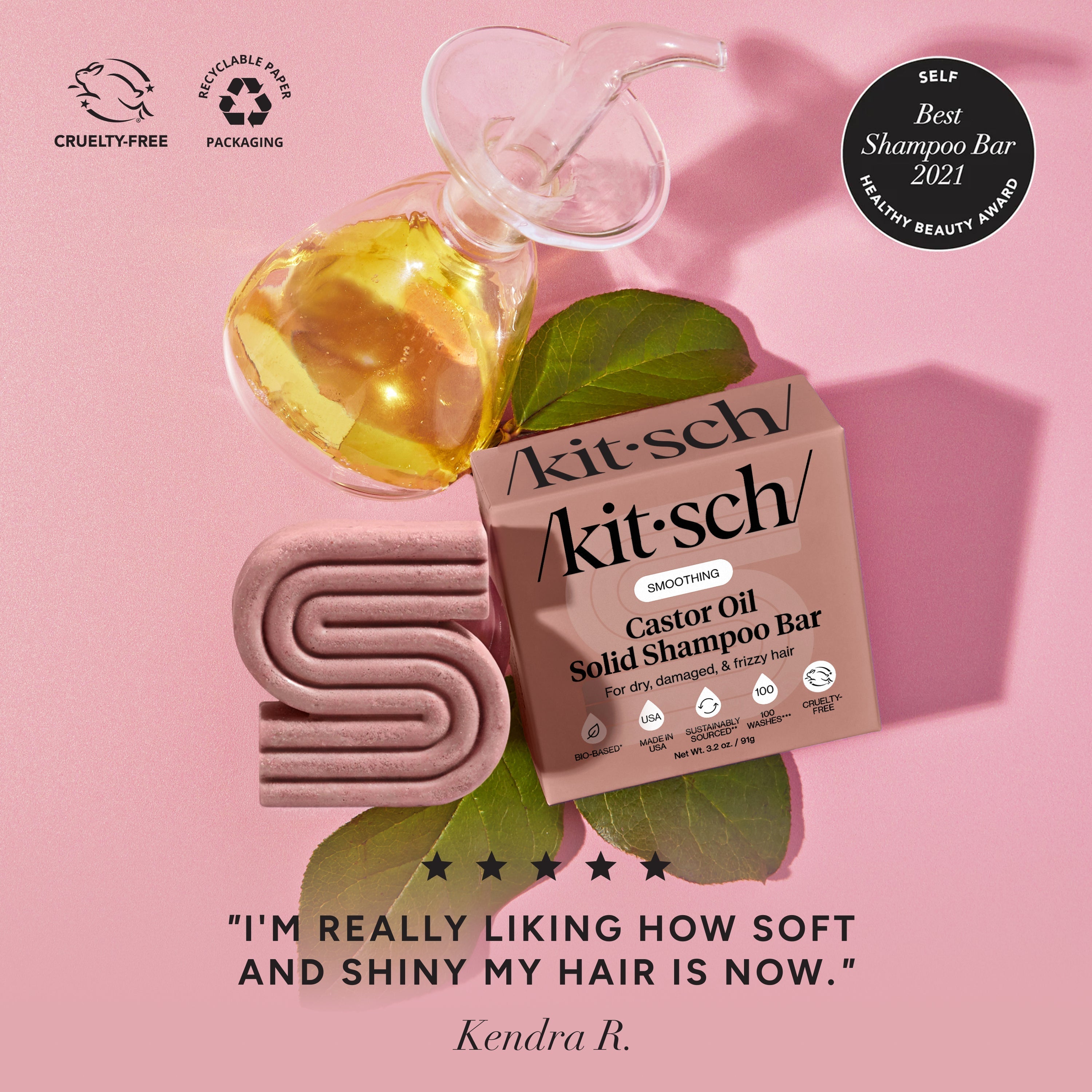 Castor Oil Nourishing Shampoo Bar