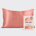 Satin Pillowcase in Terracotta 4 Pack